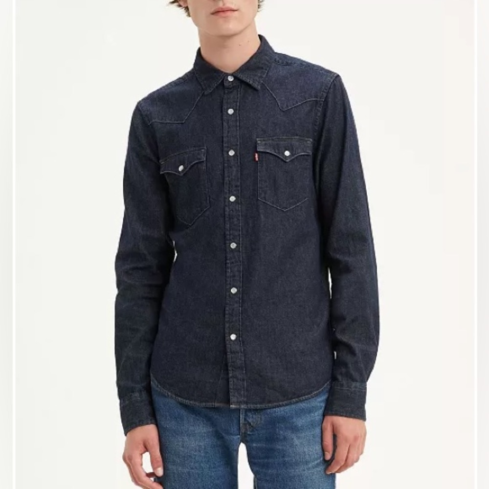 Levi’s Western Denim Shirt (Men’s size US S)